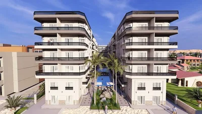 Casa e arredores; vista