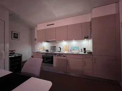 Kitchen; kitchen appliances, natural light