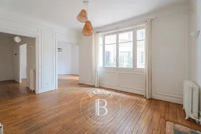 Living room; wood floor, natural light