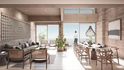 Living room; view, natural light, modern style