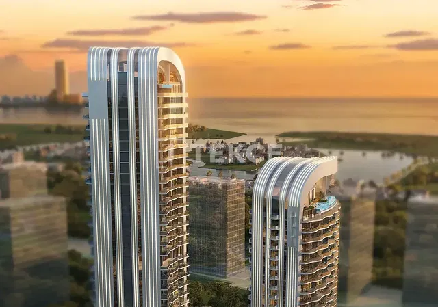 Dům a okolí; výhled