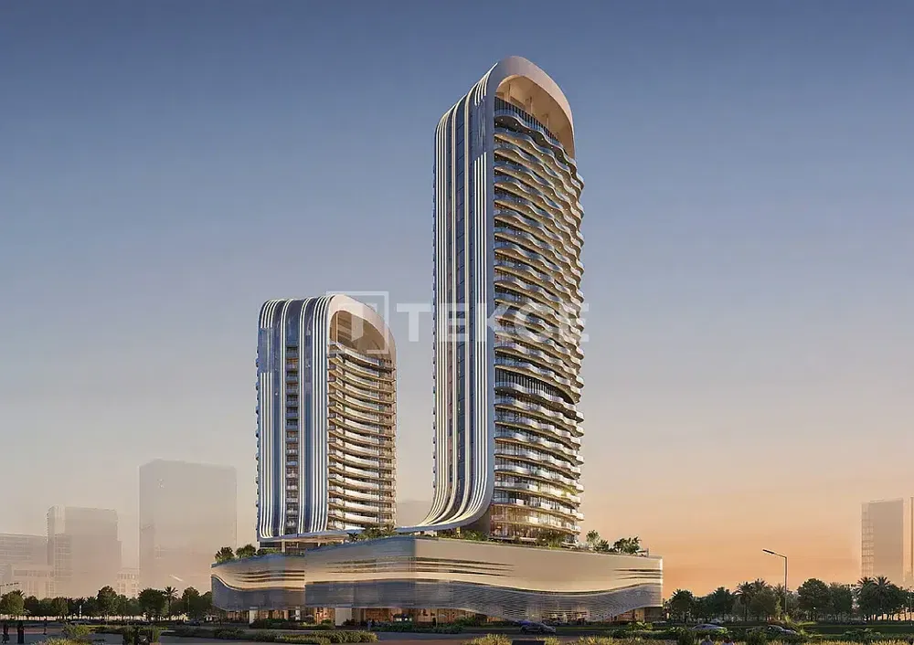 Maison et environs; vue