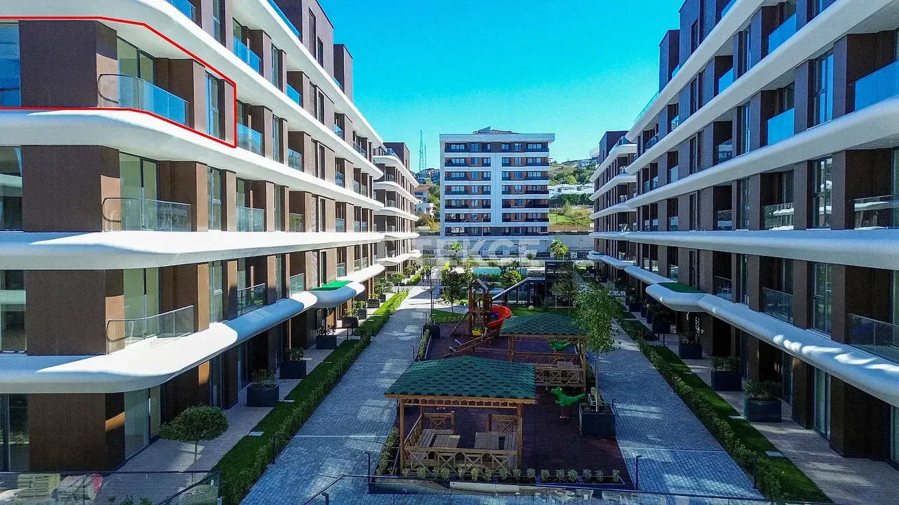 Maison et environs; vue