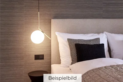 Bedroom; modern style, natural light