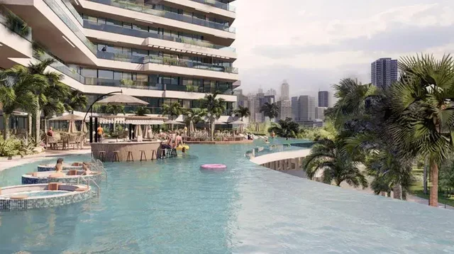 Casa y alrededores; vista, luz natural