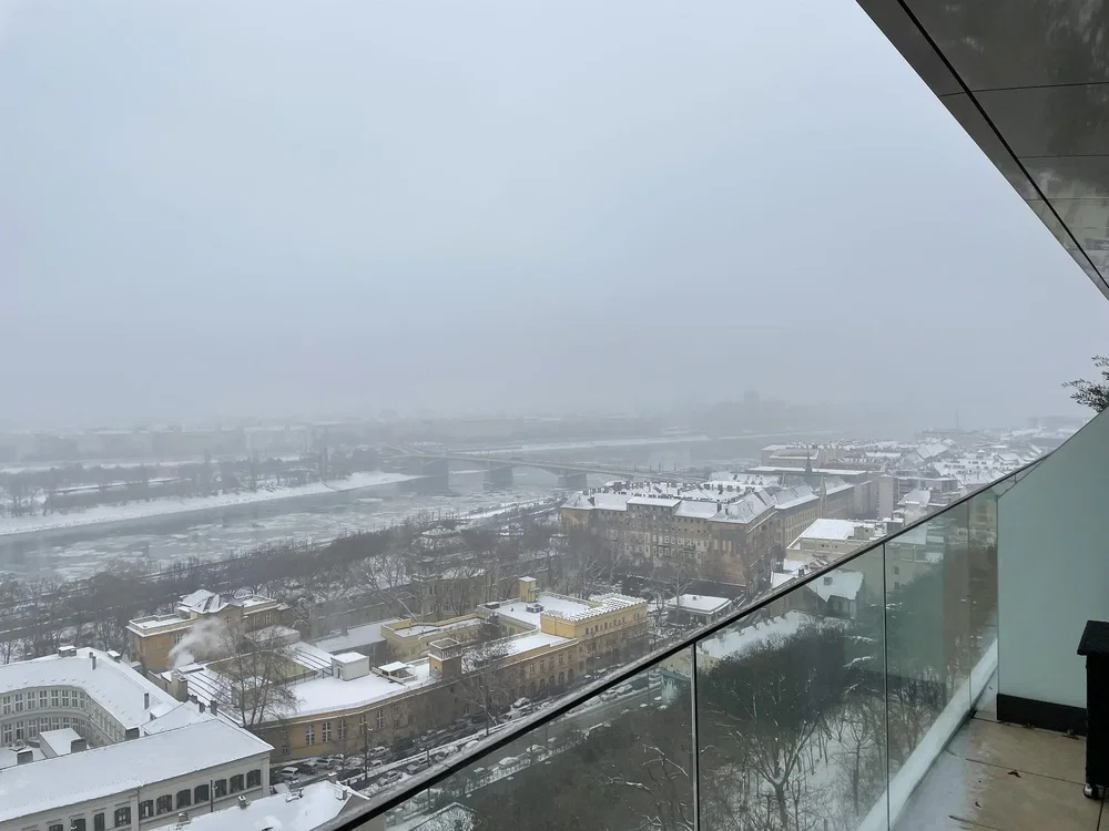 Balkon; výhled