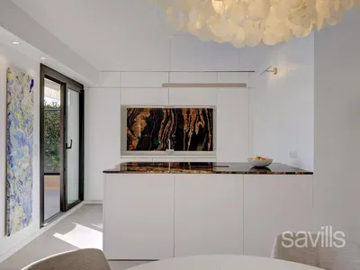 Keuken; moderne stijl, natuurlijk licht, uitzicht