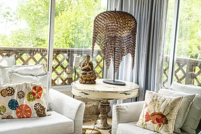 Wohnzimmer; blick, tageslicht, rustikaler stil