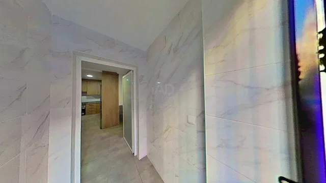 Cloakroom; tile floor, renovated, natural light