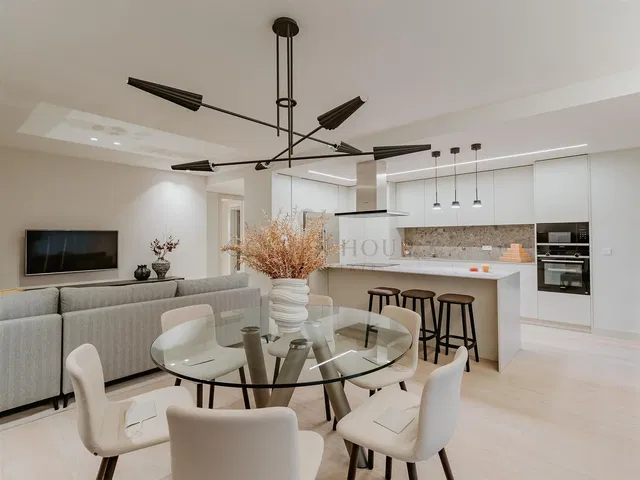 Wohnzimmer; küchengeräte, tageslicht, moderner stil