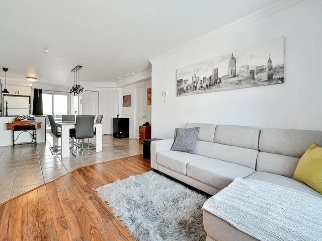 Living room; view, wood floor, natural light, modern style