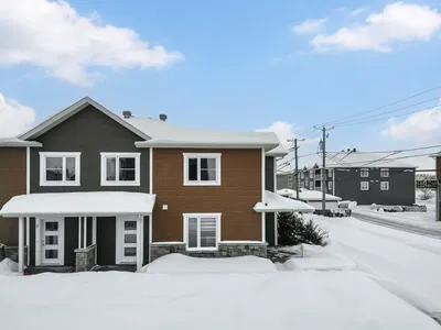 House and surroundings; natural light