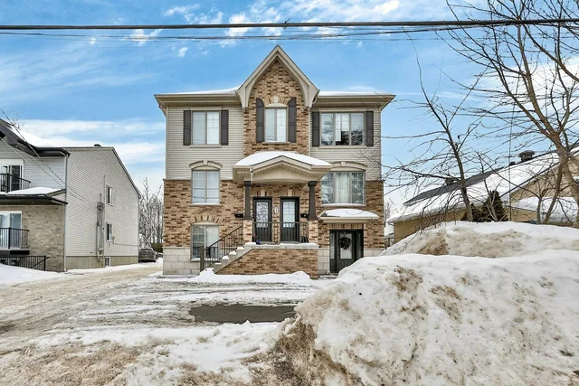 House and surroundings; natural light