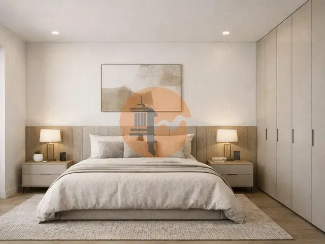Quarto; luz natural, estilo moderno, chão de madeira