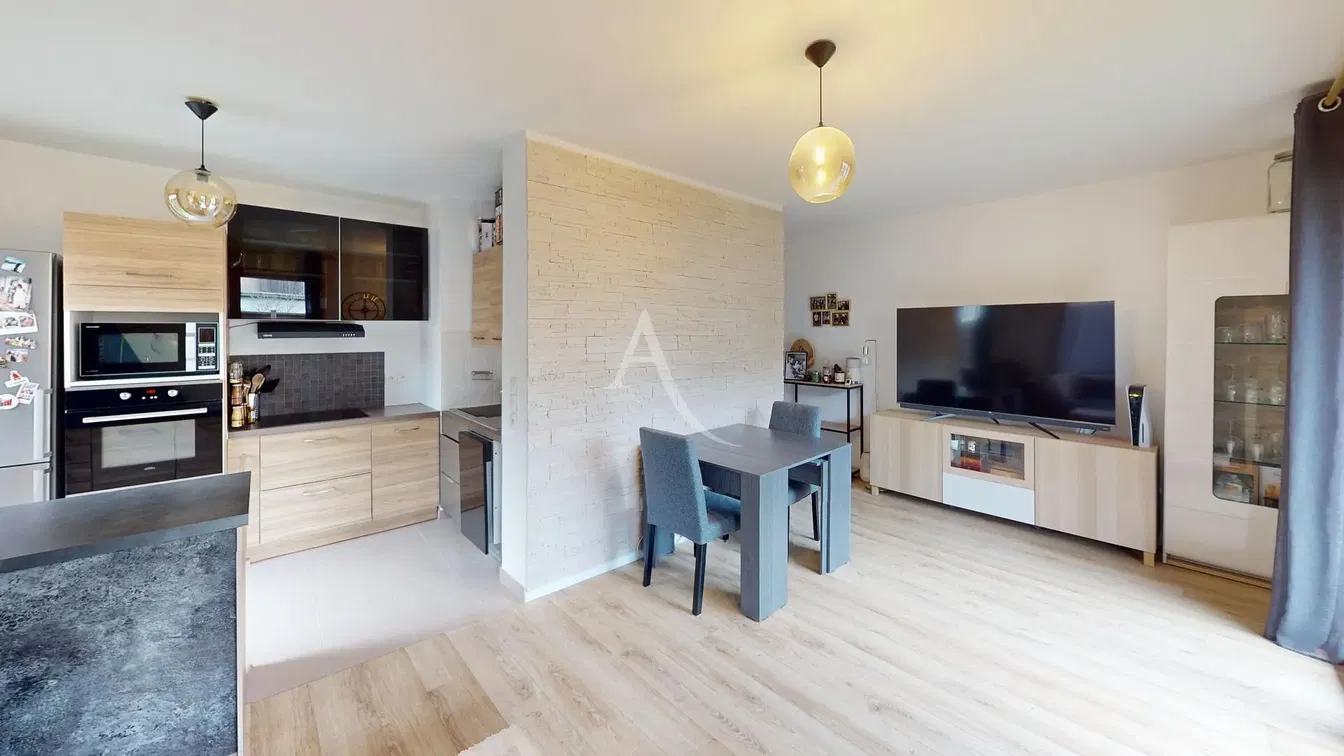 Wohnzimmer; küchengeräte, tageslicht, moderner stil