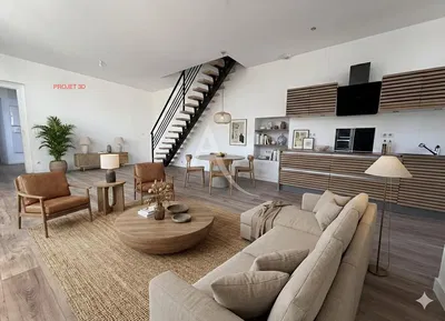 Дневна соба; модерни стил, дрвени под, природно светло