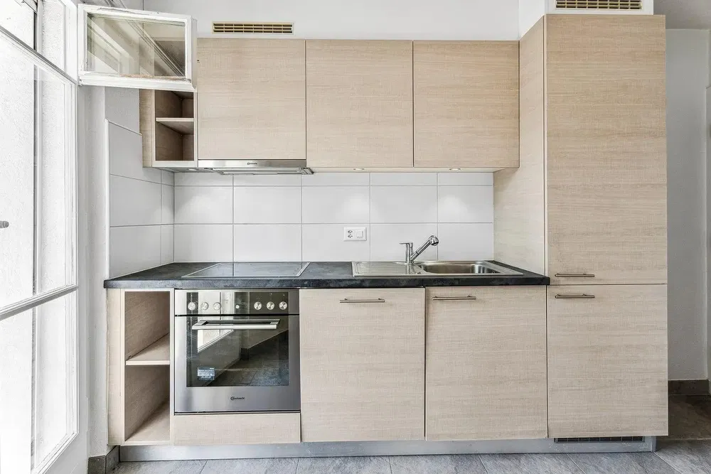 Cuisine; électroménager, carrelage