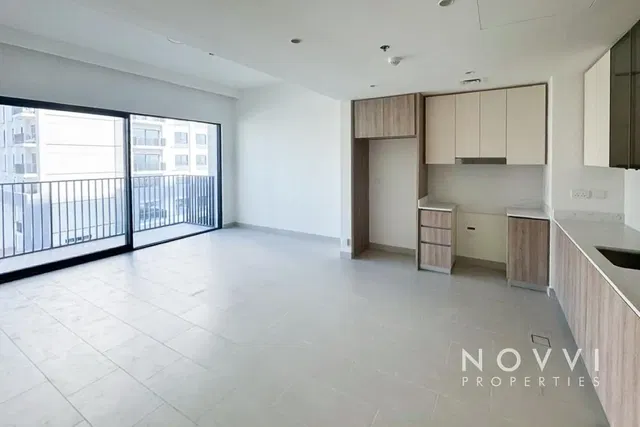 Kitchen; view, tile floor, renovated, natural light