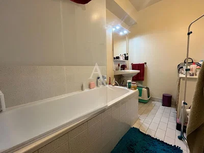 Bathroom; tile floor