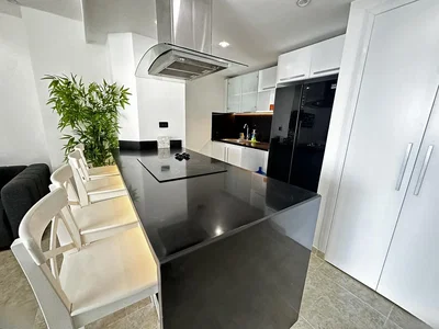 Kuhinja; kuhinjski aparati, prirodno svjetlo, moderni stil