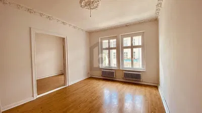 Bedroom; wood floor, natural light, view