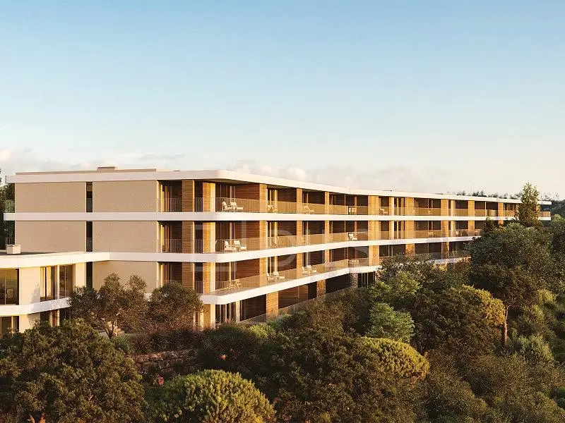 Casa e arredores; vista