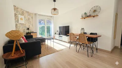Wohnzimmer; tageslicht, moderner stil