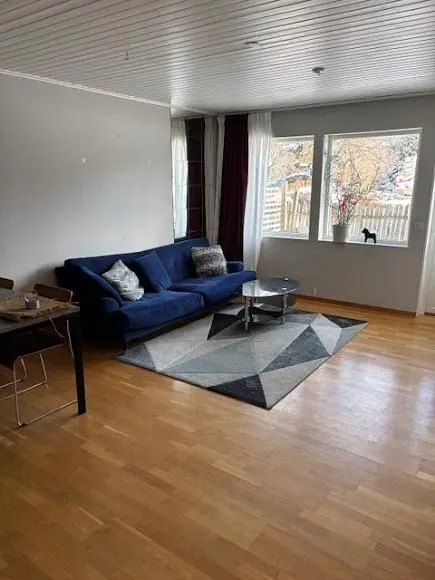 Wohnzimmer; holzboden, tageslicht, moderner stil