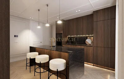 Cucina; elettrodomestici, ristrutturato, luce naturale, stile moderno