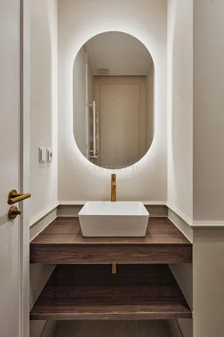Toilet; modern style, renovated, natural light