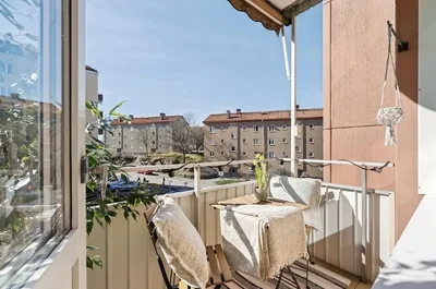 Balkon; blick, tageslicht