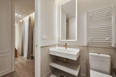 Toilet; natuurlijk licht, gerenoveerd