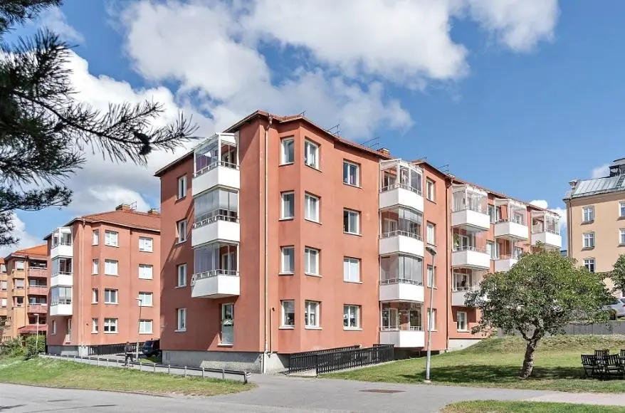 Maison et environs; vue