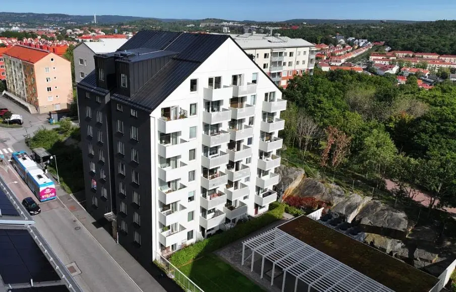 Maison et environs; vue