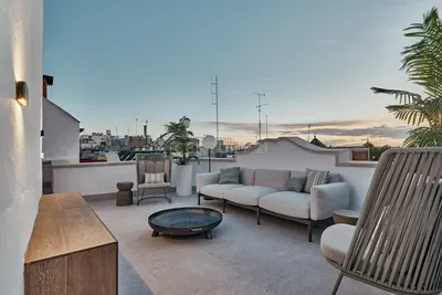 Terrasse; blick, tageslicht