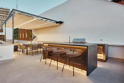 Terasa; kuhinjski aparati, pogled