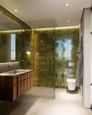 Купатило; плочице, реновиран, природно светло, модерни стил