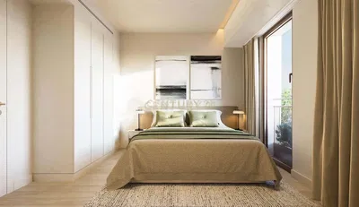 Ložnice; přirozené světlo, moderní styl