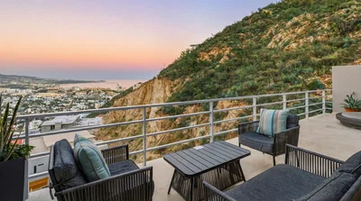 Terrasse; vue, lumière naturelle