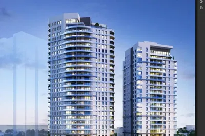 Maison et environs; vue