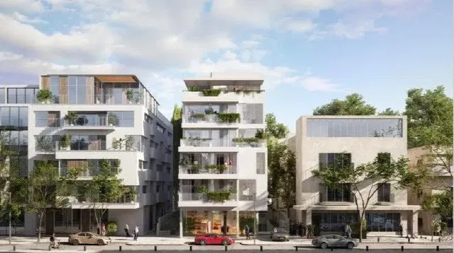 Maison et environs; vue