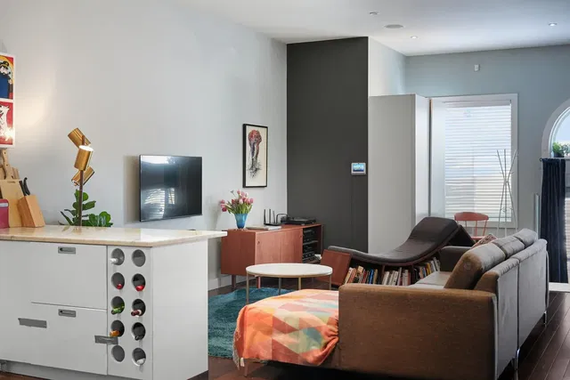 Living room; natural light, modern style