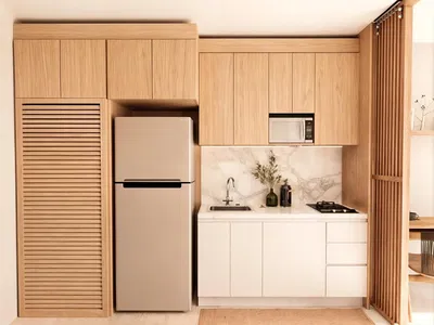 Cocina; electrodomésticos, estilo moderno, luz natural