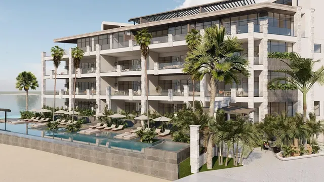 Casa y alrededores; vista