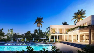 Casa y alrededores; vista, luz natural