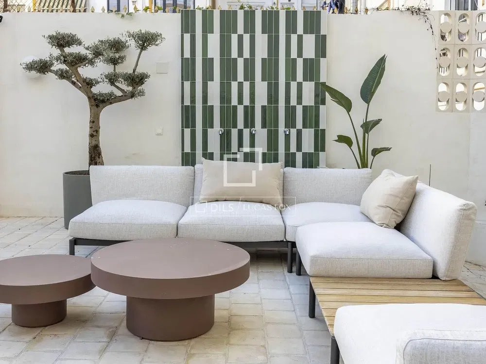 Ταράτσα; μοντέρνο στυλ