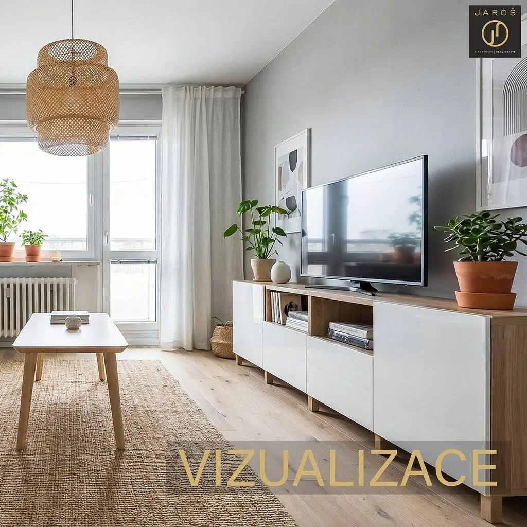 Obývací pokoj; přirozené světlo, moderní styl