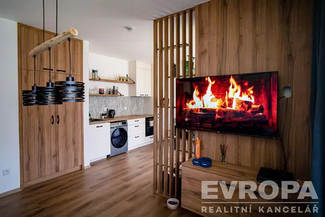 Soggiorno; stile moderno, pavimento in legno, ristrutturato, camino