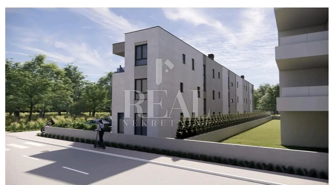 Kuća i okolina; pogled