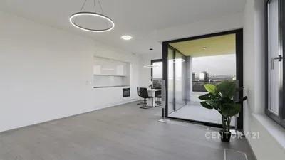 Living room; view, natural light, modern style